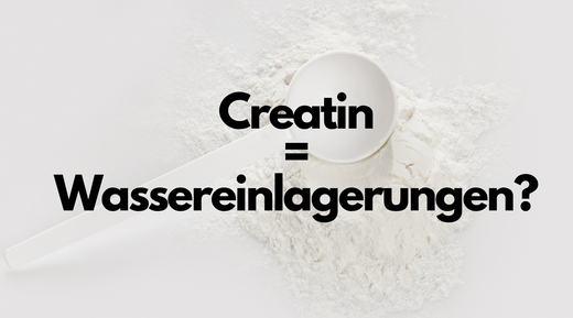 CREATIN OHNE AUFSCHWEMMEN UND WASSEREINLAGERUNGEN?