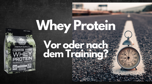 WHEY PROTEIN VOR ODER NACH DEM TRAINING?