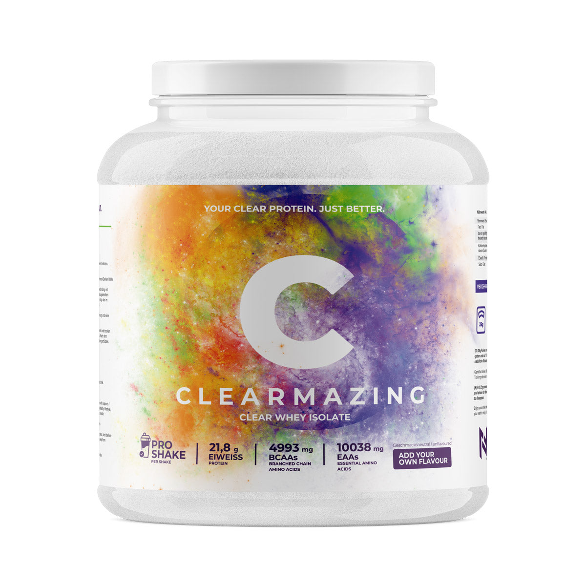 Clearmazing Mixbox - 1Kg Clearmazing Whey Protein + 48x3g Bolero®