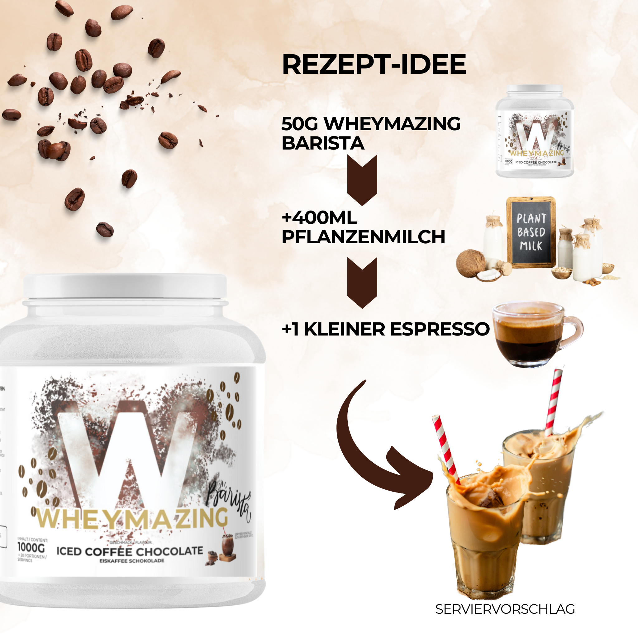 NF24 Wheymazing WPC-Barista Series 1Kg