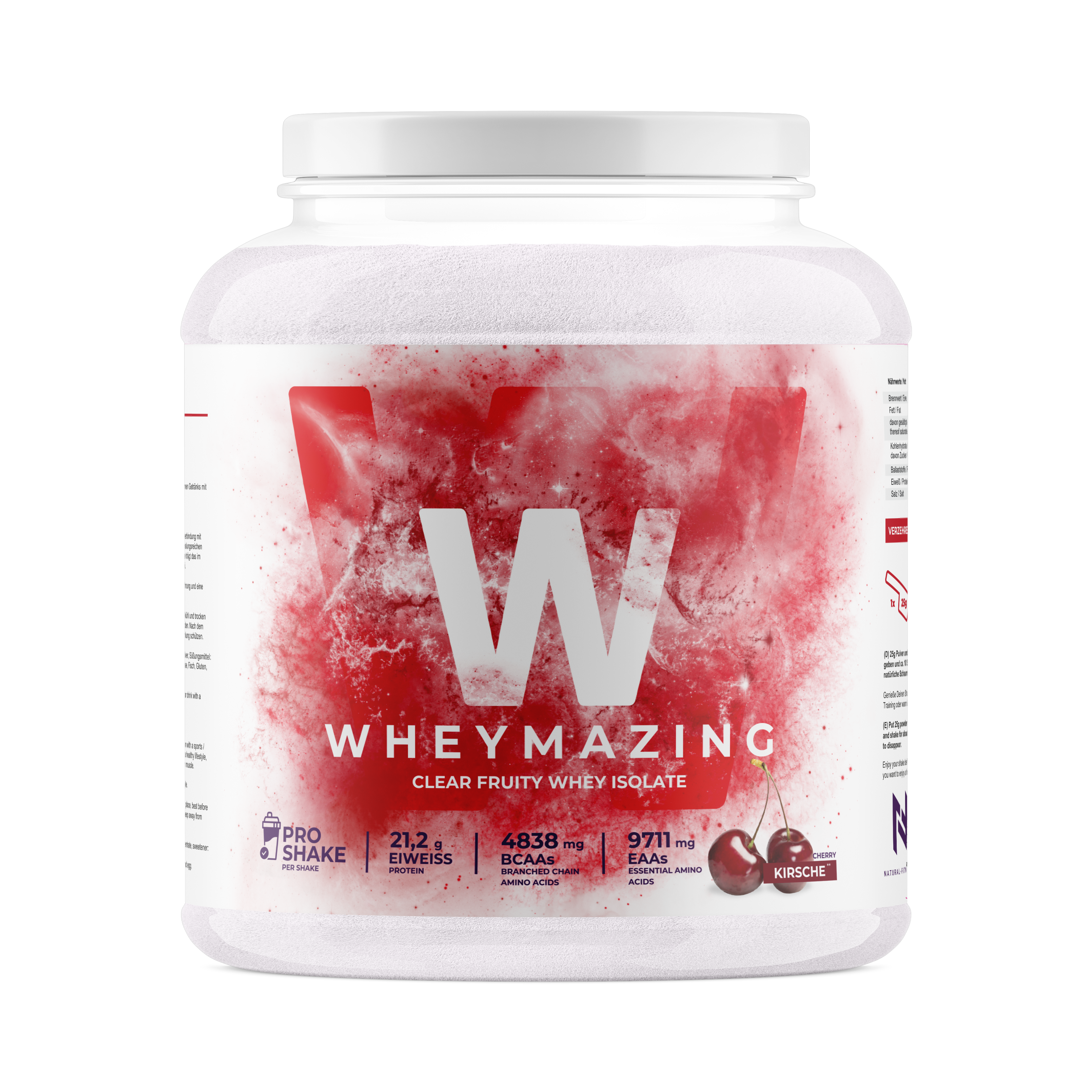 Wheymazing - Clear Fruity Whey Isolat 1Kg